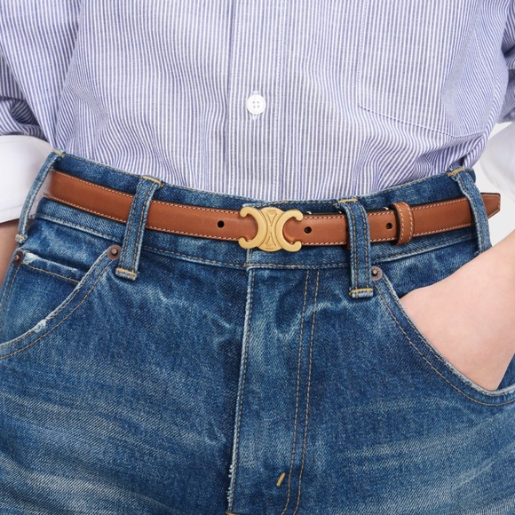 Celine Accessories - NWT CELINE Triomphe Belt 18MM